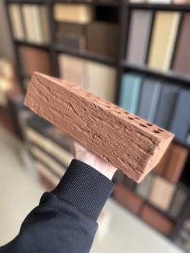 Кирпич лицевой одинарный фактурный Лондон (Терракот) Лофт 250x120x65 без ндс
